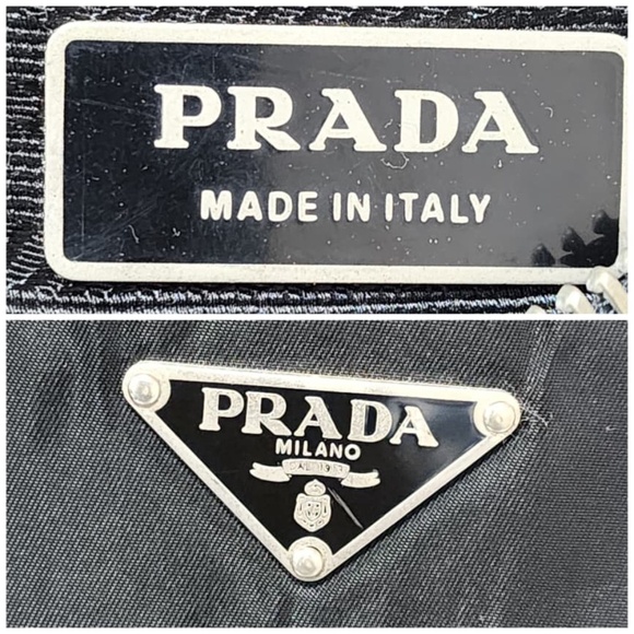 Authentic Prada Vintage Tessuto Nylon Corsaire Shoulder Bag Black - Picture 4 of 14